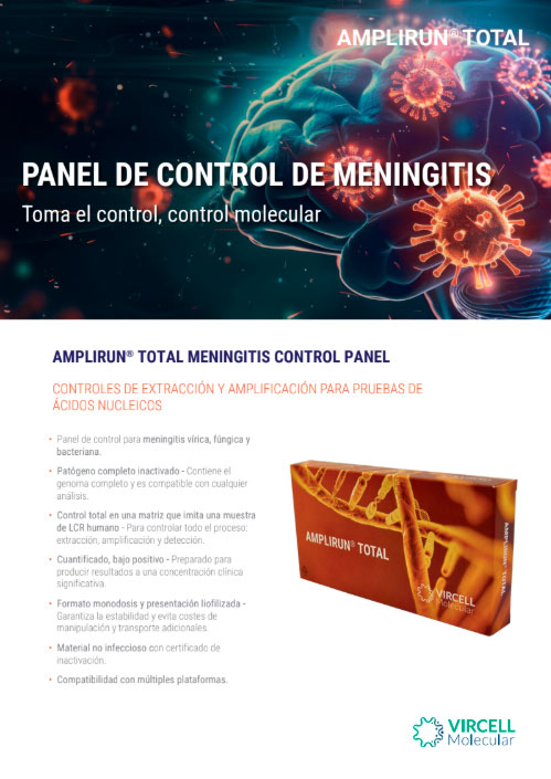 AMPLIRUN TOTAL MENINGITIS CONTROL PANEL - FLYER