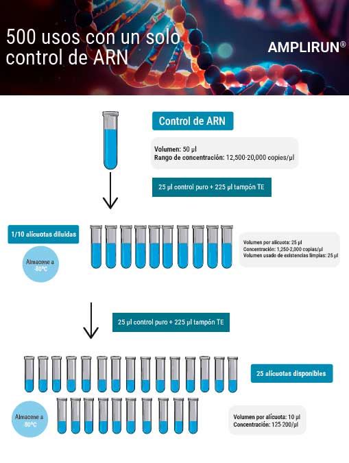Preparacion de control ARN