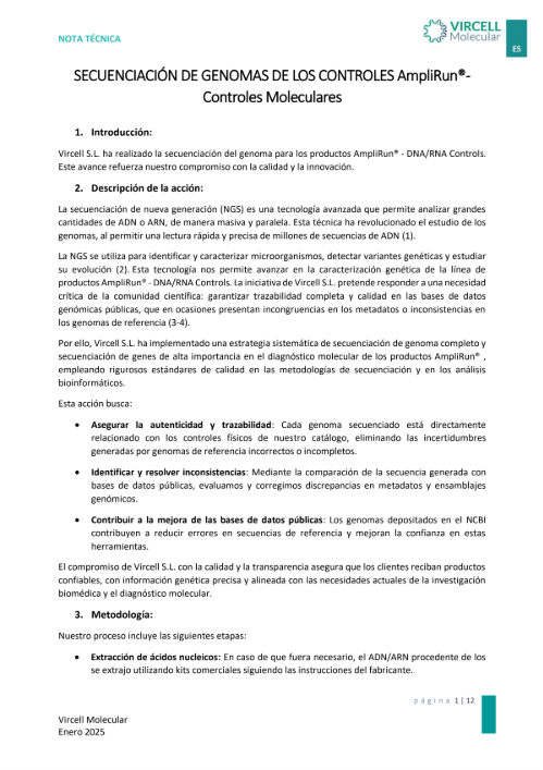Nota Técnica NGS